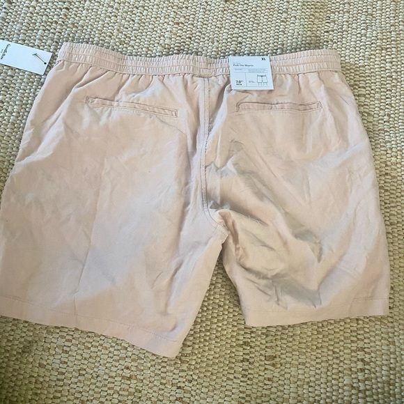 Casual Pink Drawstring Shorts - Picture 3 of 3